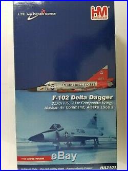 Hobby Master F-102A Delta Dagger HA3101 USAF 317th FIS, Vietnam Interceptor NIB