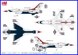 Hobby Master HA38044 F-16C USAF Thunderbirds'Warbird' #10 1988 1/72 Scale Model