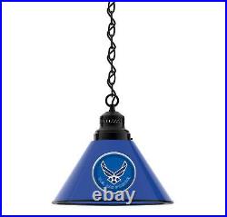 Holland Bar Stool United States Air Force Pendant Light With Black BL1BKAirFor