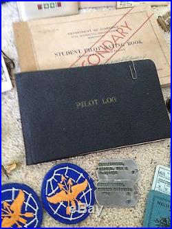 Incredible WW2 U. S. Air Force ID'D Pilot Collection