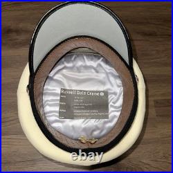 JAPAN MADE U. S. Air Force Field Grade Officer White Top Bullion Visor Cap