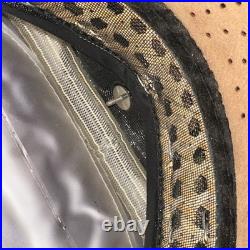 JAPAN MADE U. S. Air Force Field Grade Officer White Top Bullion Visor Cap