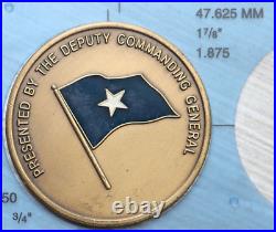JSOC Joint Special Operations Command Deputy Commanding Gen Challenge Coin USAF