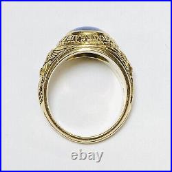 Jostens 10K Yellow Gold 1955 United States Air Force Observer Size 9 Ring 19.5g