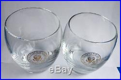 Kennedy/johnson - Authentic Air Force One/white House Presidential Seal Glasses