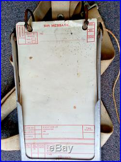 Kneeboard Air Message Pad with Scribe WW2 US Army Air Force Corps USAAF Bomber