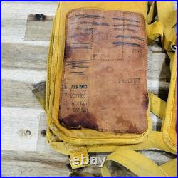 Korean War USAF Air Force 1951 Dated B-5 Pneumatic Life Preserver
