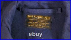 Korean War US Air Force L-1A Light Flight Suit Size Medium Short #357