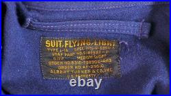 Korean War US Air Force L-1A Light Flight Suit Size Medium Short #357
