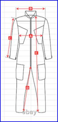 Korean War US Air Force L-1A Light Flight Suit Size Medium Short #357