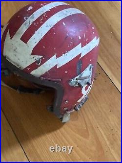 Korean War US Air Force P3 Flight Helmet Painted