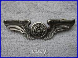 LOT 7 Pieces Vintage US AIR FORCE WINGS, BADGES Etc. Inc. Lg. Sterling Wings