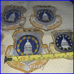 LOT OF 5 USAF Headquarters Command Patches Vintage