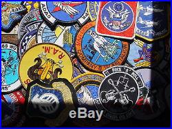 Large Lot Of 100 Usaf Patches Check Out Pictures Usaf Patch Must See