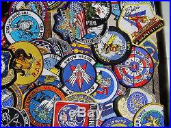 Large Lot Of 100 Usaf Patches Check Out Pictures Usaf Patch Must See
