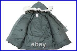 Large US Air Force Extreme Cold Weather Type N-3B N3B Parka Jacket Hood Fur USAF