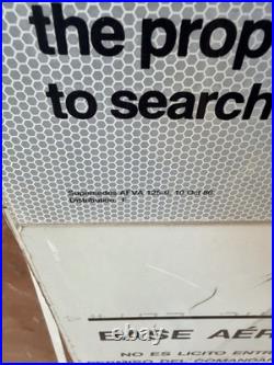 Laughlin Air Force Base Warning Metal Sign Vintage Heavy Metal Obsolete Sign