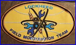 Lockheed Martin FMT Field Modification Team Weapons Patch Sew On 12 Rare Sew On