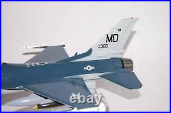 Lockheed Martin F-16 Fighting Falcon, 18 Mahogany Scale Model