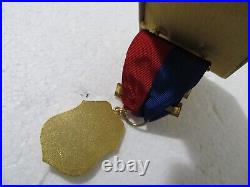 Los Alamos 1956 Shooting Medal Badge Pin / Ribbon EXPERT FIRST PLACE, BLACKINTON