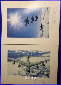 Lot 24 US Air Force Lithograph Set Print Poster 23 x 17 OV-10 F-15 Nasa F-111 Lot 24 US Air Force Lithograph Set Print Poster 23 x 17 OV-10 F-15 Nasa F-111