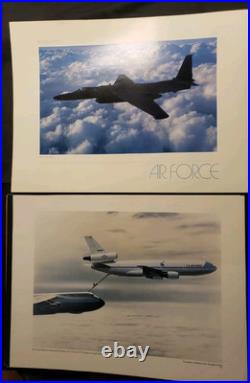 Lot 24 US Air Force Lithograph Set Print Poster 23 x 17 OV-10 F-15 Nasa F-111 Lot 24 US Air Force Lithograph Set Print Poster 23 x 17 OV-10 F-15 Nasa F-111