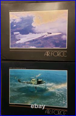 Lot 24 US Air Force Lithograph Set Print Poster 23 x 17 OV-10 F-15 Nasa F-111 Lot 24 US Air Force Lithograph Set Print Poster 23 x 17 OV-10 F-15 Nasa F-111