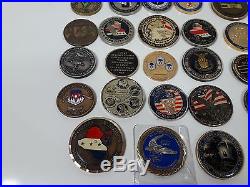 Lot 46 USAF United States Air Force Challenge coins only 3 duplicates