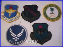 Lot Of 20 U. S. Air Force Patches, Air Command & Dessert Storm Patches Mmmm2