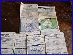 Lot Of Vintage Air Force Manuals, Flight Handbooks, Tools, Navigation Maps Etc
