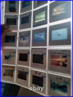 Lot of 600+ US Army Air Force Aircraft Training Slides Fort Bliss, Texas 1970s-80