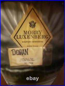 Luxenberg Us Air Force Hat 7 1/4 Usaf Named Colonel Doran Dress Box, Cover Nr Mt