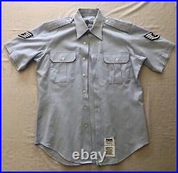 MEN'S AIR FORCE BLUES COLLECTION Service Coat Pants Shirts Belt Gloves 40R NWT
