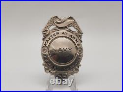 Master at Arms Badge WW2 Naval Barracks Pin Back #39