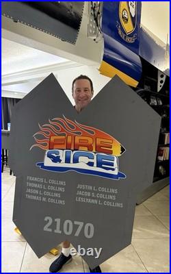 McDonnell Douglas F4 Phantom Landing Gear Door Panel Fighter Jet USAF F-4 Marine