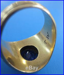 Men's 10K Yellow Gold United States Air Force / Freemasonry Ring