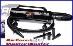 Metro Vac MB-3CD Air Force Master Blaster 8-HP Car & Motorcycle Dryer Auto Det