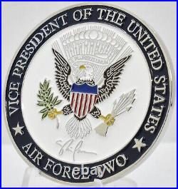 Mike Pence Sam Fox Air Force Two 1st Airlift Squad Vice President Challenge Coin