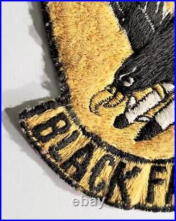 Military 429th Fighter Bomber Squadron Black Falcons Medium 50's Theater Made
