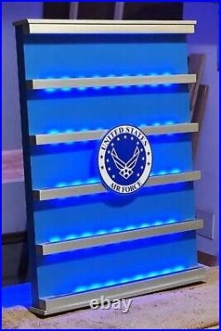 Military Challenge Coin Display US Air Force 1