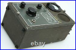 Military Field Portable L/MF Range Monitor Receiver RM-1 vintage 391650 untested
