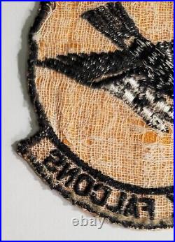 Military Patch 429th Fighter Bomber Squadron Black Falcons 50's Theater Made