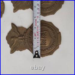 Military Shield Emblem Security Forces US America Department Air Forces Brass
