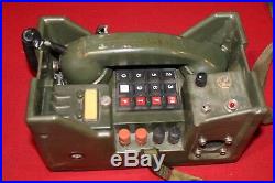 Military Surplus Field Phone Radio Telephone Ta-838 Handset Prc Air Force Wire
