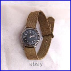 Military United States Air Force Supplies Bulova Hand Winding