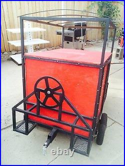 Military grade riding lawn mower conversion. Looks like a STEAM ENGINE with whe