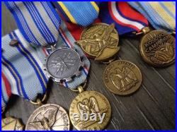 Mini Size Kosovo Medal Set 8 Medals Mounted United States Us Air Force