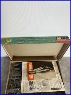 Monogram 1959 Original US Air Force Air Power 18 Plane Models Complete PA56 398