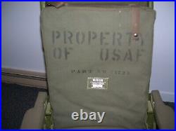 Museum Quality 1951 USAF Air Force B-50 Bomber/C-97 Command Pilot's Seat