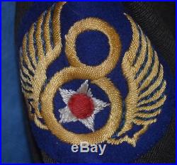 NAMED Uniform 8th Air Force IKE Jacket WWII US Tunic Blouse WW 2 Aviator 42 L